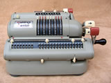 Muldivo Mentor mechanical pinwheel calculator